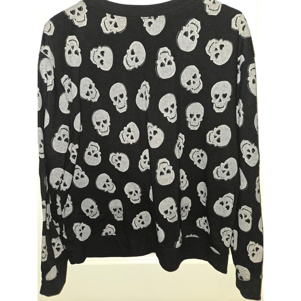 Girls XL (15-17) Skull Long Sleeve Pullover - Picture 4 of 4